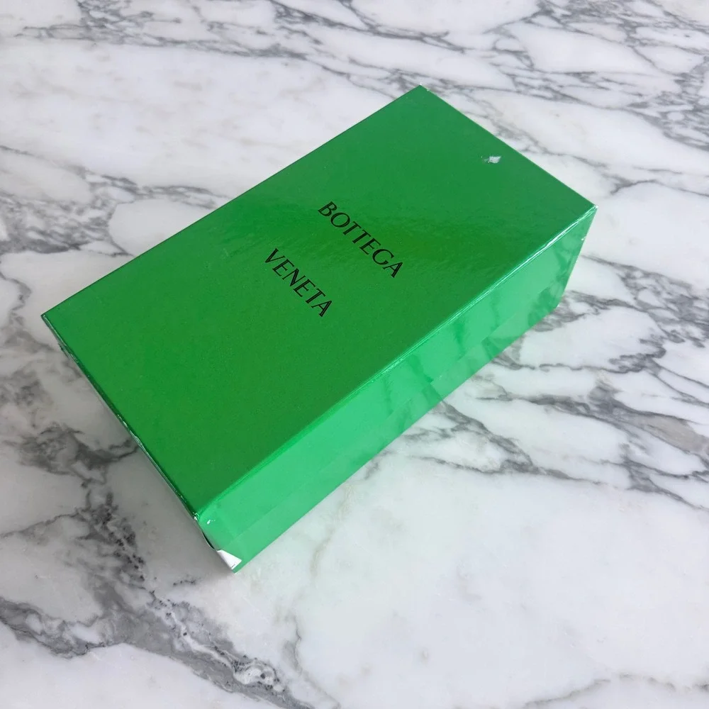Bottega Veneta Green Glossy Shoe Box Replacement Empty Storage Box